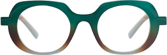 Oceanides Eyewear Oчила За Четене +1.50 В Зелен Цвят