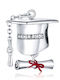 Silver me Charm με Πέτρες από Ασήμι με Ζιργκόν