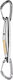 Grivel Alpine Dual Plume Evo 60 Cm Climbing Quickdraw