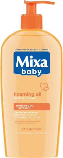 Mixa Cleansing Oil Shampoo and Shower Gel 400ml