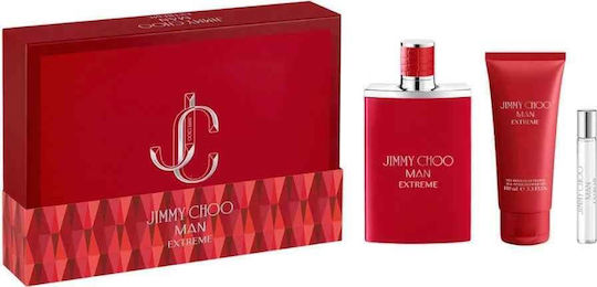 Jimmy Choo Extreme Men's Fragrance Set with Eau de Parfum and Shower Gel