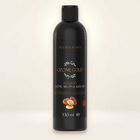 Ozone Gold Σαμπουάν Αναδόμησης/Θρέψης & Ενυδάτωσης 330ml