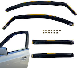 Ανεμοθραύστες Vw Tiguan 2007-2015 4τμχ Εμπρός Πίσω Streetech