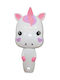 Kids Hair Brush Electrostatic White