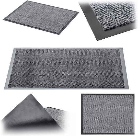 Kadax Pată de Intrare Antiderapant Gri 150x90cm Grosime 5mm