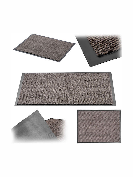 Kadax Pată de Intrare Antiderapantă Maro 120x80cm Grosime 5mm