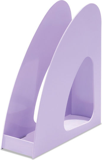 Han Vertical Plastic Support Han Re-loop Catalogs Recycled Pp Pastel Violet