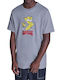 Chevron T-shirt Vintage Grey Heather