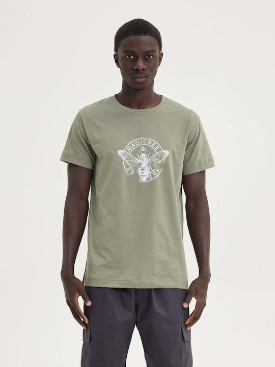 Magic Bee T-shirt Khaki 2613