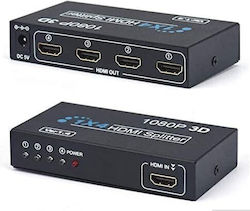 Hdmi Splitter 1x4 Διανεμητής Υψηλής Ευκρίνειας 1 Είσοδος 4 Εξόδους 2k 3d 1080p 901010 Hdmi Splitter 1x4 Διανεμητής Υψηλής Ευκρίνειας 1 Είσοδος 4 Εξόδους 2k 3d 1080p 901010