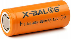 X-Balog Rechargeable Battery 26650 Li-ion 8800mAh 4.2V 1pc