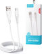 Tuqin USB 2.0 Cable USB-C male - USB-A Λευκό 1m