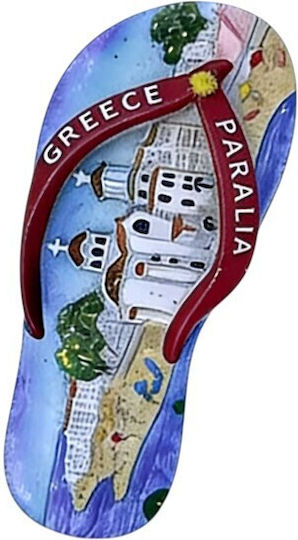 Tourist Souvenir Decorative Magnets Set 12 Pieces Paralia 678604 Tradesor