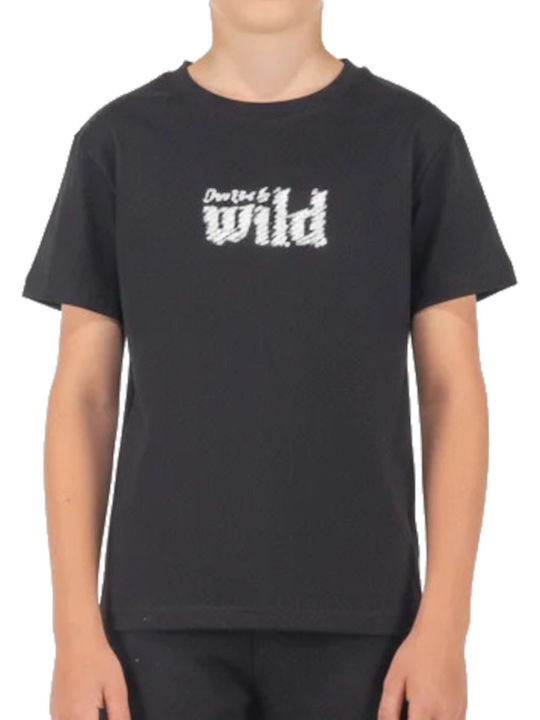 Joyce Παιδικό T-shirt Black
