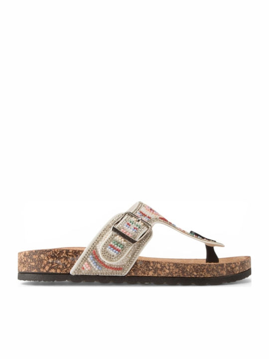Women's Flat Sandals White