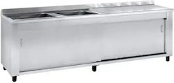 Niki Inox Geschlossene Doppelter Spülküche Spüle LBCS.S7230.25 Niki Inox Geschlossene Doppelter Spülküche Spüle LBCS.S7230.25