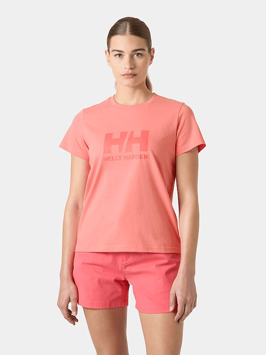 Hh Logo 3.0 Women's T-shirt Coral Almon