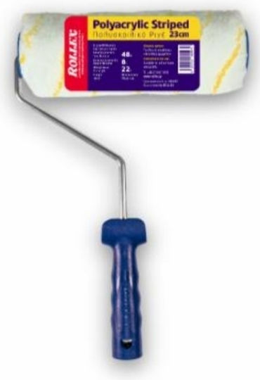 Rollex Polyacrylic Streifen 23cm Farbroller Stoffhandgriff
