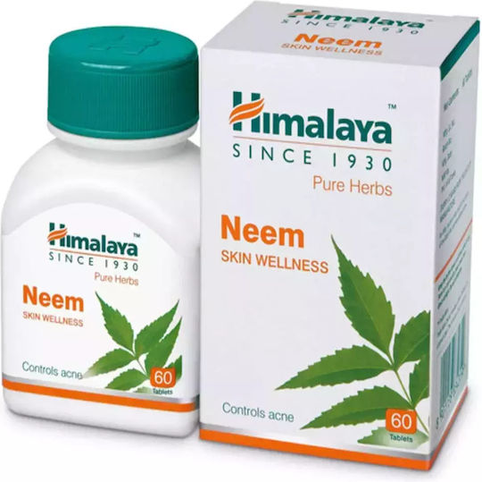 Himalaya Wellness Neem Skin Wellness 250mg 60 ταμπλέτες
