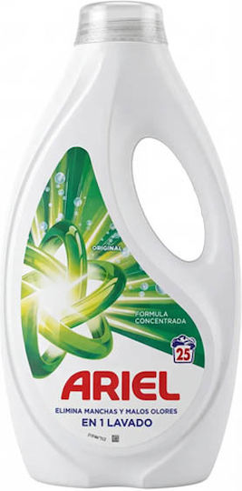 Ariel Liquid Laundry Detergent for White Clothes 1.125lt 25 Measures