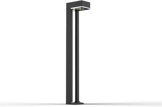 Sresky Wall Mounted Solar Light 1W 200lm with Warm White Light 2700K IP65 62x13.4x9.8cm