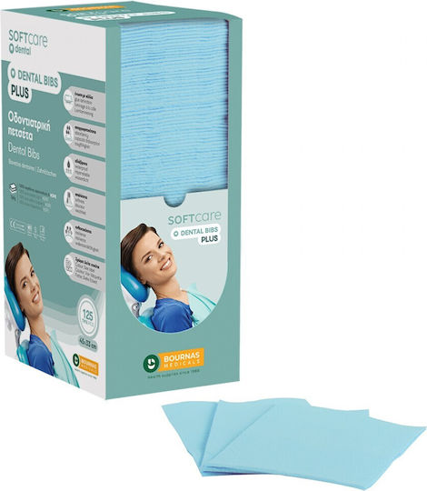 Prosop Dentar Soft Care Plus Cu Distribuitor Albastru Deschis 500 Bucăți