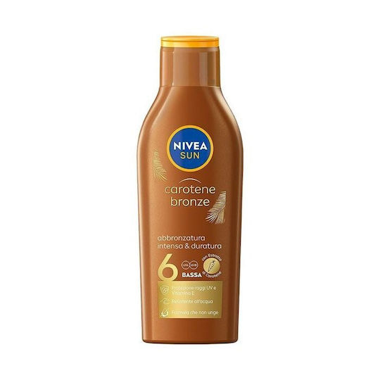 Nivea Carotene Bronze Sunscreen Face Cream SPF6 200ml