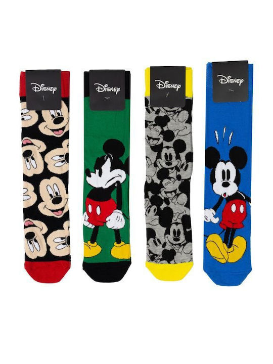 Disney Ανδρικές Κάλτσες Πολύχρωμο 4Pack Disney Ανδρικές Κάλτσες Πολύχρωμο 4Pack
