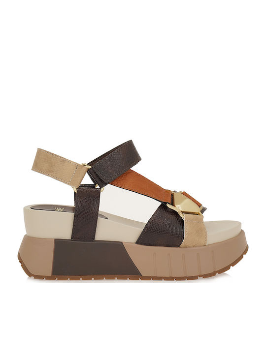 Exe Summer Women's Platforms Brown