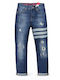Kids Denim Blue Trousers