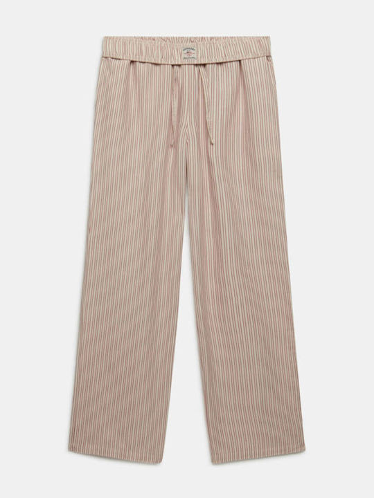Superdry Women's Fabric Trousers with Rubber Ba...