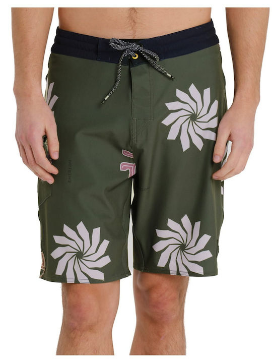 Emerson Men's Swim Bermuda Green