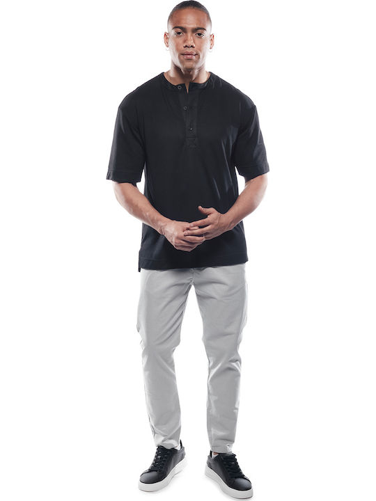 Chino Trousers in Regular Fit Silver