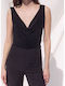Bsb Women's Bodysuit Fabric Regular Fit 0055-0421000-80-black