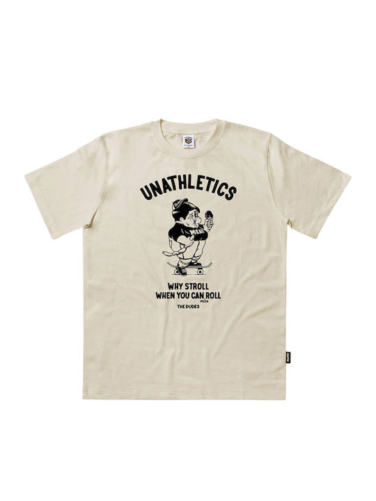 Dudes Fat T-shirt Almond Milk
