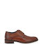 Leather Men's Dress Shoes Tabac Brown