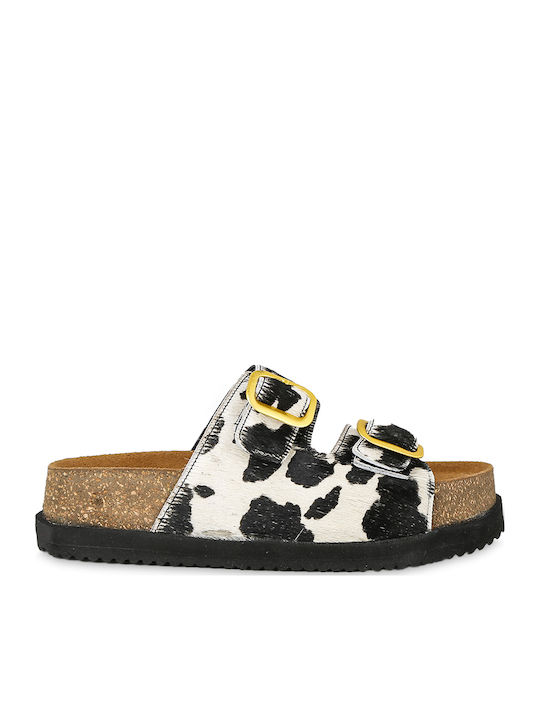 Leather Women's Flat Sandals Flatforms