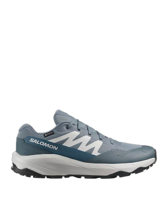 Salomon Men's Hiking Shoes Waterproof with Gore-Tex Membrane Blue