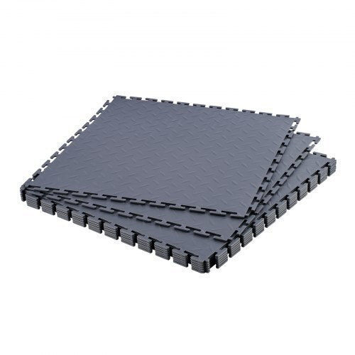 Vevor PVC Garden Floor Tile 51.3x51.3cm 8 Pieces