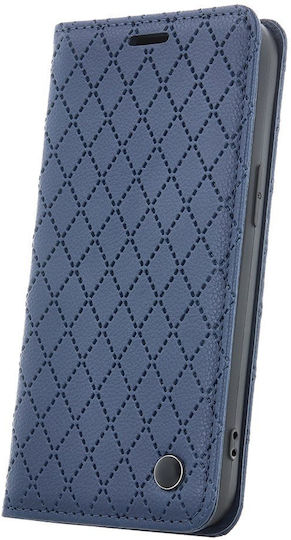 Smart Book Leather Navy Blue (Redmi Note 15 Pro+ / Poco M8 Pro)