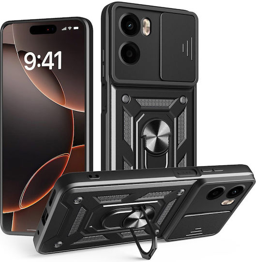 Defender Handyhülle Kunststoff / Silikon Schwarz Redmi Note 15