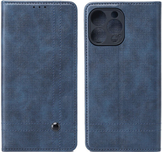 Smart Smart Handyhüllen aus Silikon und Synthetischem Leder Navy Blau für Redmi Note 15 Pro 5G