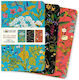 Flame Tree Set 3 Caiete A6 Cu Pagini Albe (Desene Și Modele Diverse)