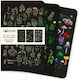 Flame Tree Set of 3 A6 Notebooks with White Pages (Miscellaneous Designs)