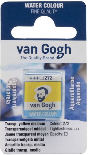 Pastilles Van Gogh 272 S1 Transp Yellow Medium Pack-2pcs