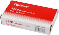 Capsat Perfor Caps Optima Staples 23/8 1000 Pcs Box Optima