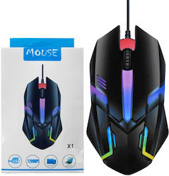 Justnote Schwarze Gaming Maus