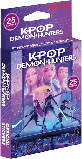Giochi Preziosi Αυτοκόλλητα K - POP Demon Hunters για Παιδιά 6+ Ετών 25τμχ