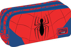 Spiderman Red Cylinder Pencil Case Spiderman Red Cylinder Pencil Case
