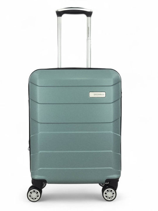 Greenwich Polo Club Cabin Hard Travel Suitcase Grey with 4 Wheels